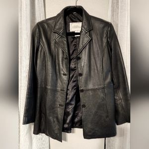 Blacket Leather Coat